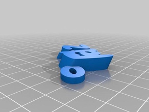 fatz Schlüsselanhänger - Organisation angepasst 3d print model - Mito3D