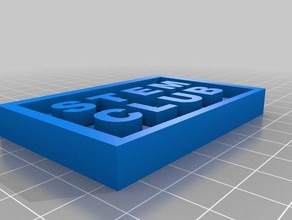 club kök 3d baskı 3d print model - Mito3D