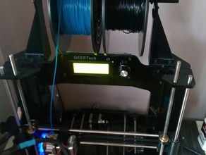 geeetech i3x superior de la cola montaje 3d impresora partes 3d print model - Mito3D
