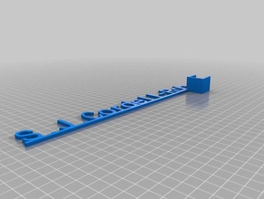sj rob shelf talker organization customized 3d print model - Mito3D