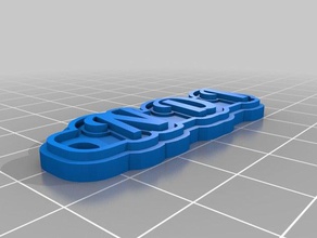 ndi Schlüsselbund Schlüsselanhänger angepasst 3d print model - Mito3D