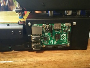 raspberry pi b+ 2 di montaggio ridotto 3d la stampa pbsm printrbot simple bplus caso 3d print model - Mito3D