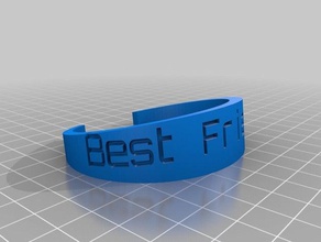 futurista las pulseras personalizado 3d print model - Mito3D