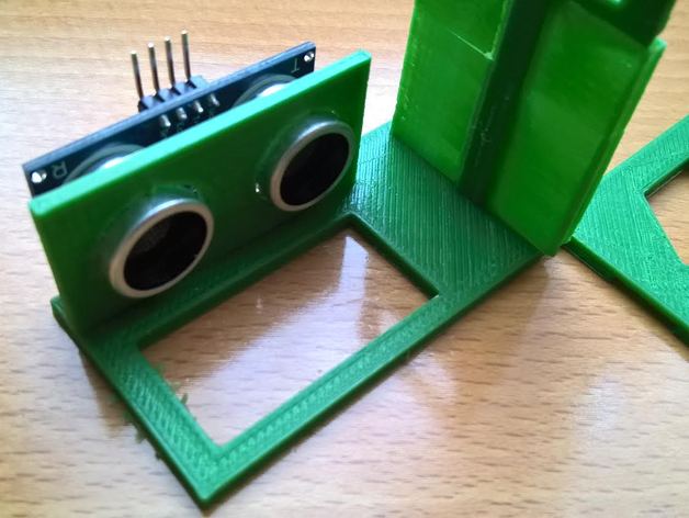 arduino porta puerta micro servo 9g diy passagem de nível 3D print model - Mito3D