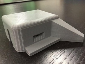 mg pillbox buildings structures 3d print model - Mito3D