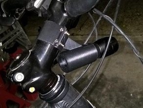 bisiklet fener tutucu spor açık havada ışık 3d print model - Mito3D