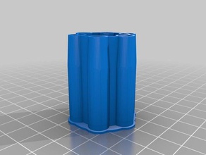 6 shell connected wingun ammo 3d printing 3d print model - Mito3D