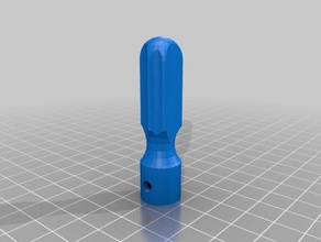 my customized drill bit handles tools 3d print model - Mito3D