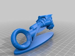 cycle variant vehicles futuristic modern motorcycle rocket unicycle 3d print model - Mito3D
