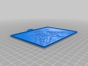 il mio personalizzato della metropolitana lithopane 2d arte 3d print model - Mito3D