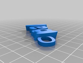ra&uacutel llaveros personalizado 3d print model - Mito3D