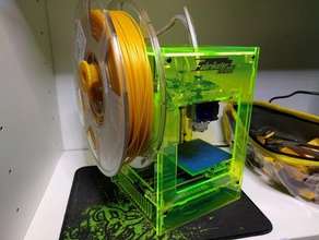 fabrikator mini filamento de spool 3d a impressora os acessórios hobbyking o fabricante onshape 3d print model - Mito3D