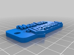 marionclef01 chaveiros personalizado 3d print model - Mito3D