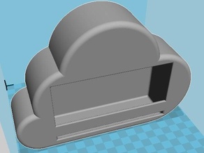 baharatlı bulut mutfak yemek bulutlu aracı screwable raf baharat türü 3d print model - Mito3D