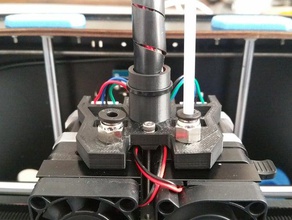 ctc dual extruder filament guide mk9 upgrade 3d printer parts 3d print model - Mito3D