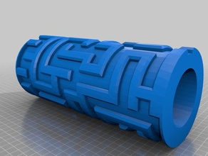 trick maze cylinder 3d printing 3d print model - Mito3D