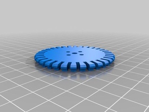 robocup omni wheel 4 screws robotics customized 3d print model - Mito3D