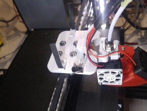 tarantula carriage e3d v6 mgn12h rail printer parts 3d print model - Mito3D
