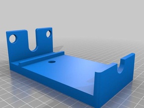 filastruder vertikale Halterung 3d Drucker Extruder 3d print model - Mito3D