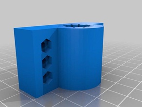 block 14mm bearing 3d printer parts customized 3d print model - Mito3D