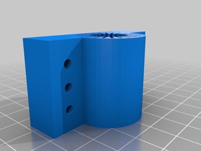 parametric linear bearing 14mm 3d Drucker Teile angepasst 3d print model - Mito3D