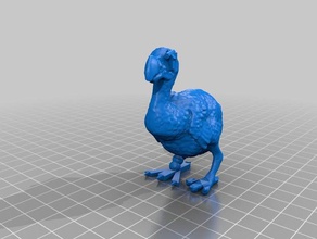 cyborg dodo raphus les créatures bionic d'oiseaux éteinte la paléontologie robot 3d print model - Mito3D