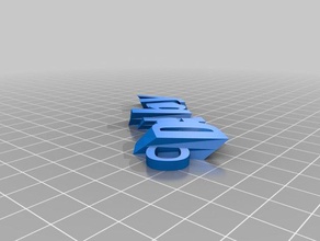 darens key ring Schlüsselanhänger angepasst 3d print model - Mito3D