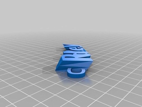 rods keyring keychains customized 3d print model - Mito3D