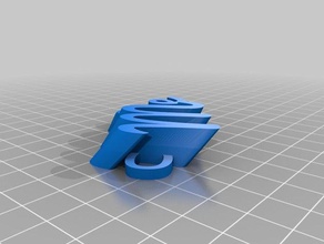 mikes Schlüsselanhänger angepasst 3d print model - Mito3D