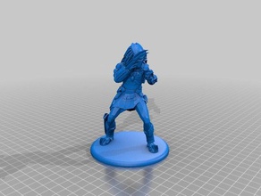 copia de depredador 3d impresión 3d print model - Mito3D