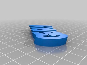 gerry Anahtarlık keyfob özelleştirilmiş 3d print model - Mito3D