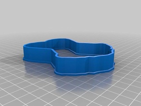corsetto fondente della taglierina cibo bere 3d print model - Mito3D