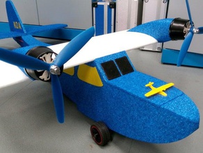 landinggearholder redaq 18 hobby 3d print model - Mito3D