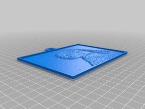 Mädchen Perlenohrring von vermeer 2d Kunst angepasst 3d print model - Mito3D