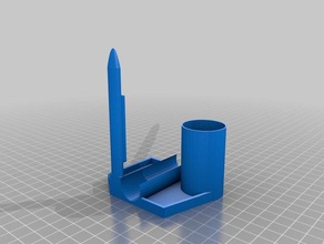 multipurpose pencil holder 3d printing 3d print model - Mito3D