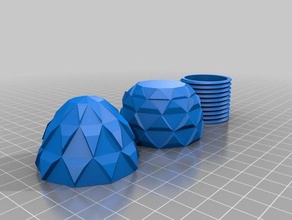screwable ovo de dragão 3d impressão 3d print model - Mito3D
