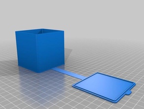 zar kutusu 3x3x3 kaplar özelleştirilmiş 3d print model - Mito3D