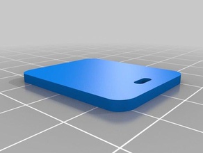 cırt anahtar etiketi yedek parçaları 3d print model - Mito3D
