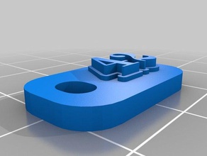42 Schlüsselanhänger angepasst 3d print model - Mito3D