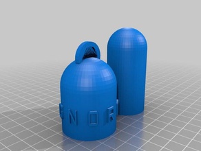 bluin kaplar özelleştirilmiş 3d print model - Mito3D