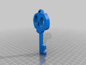 dont starve shipwrecked key item props stave game keychain 3d print model - Mito3D
