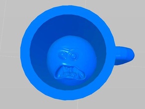 screaming sun cup containers 3d print model - Mito3D