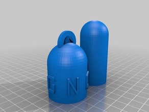 bpill containers customized 3d print model - Mito3D