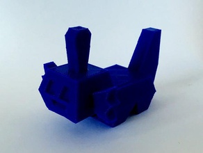 low-poly mudkip toy game accessories 3d print model - Mito3D