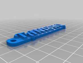 39 tanishq Anahtarlık özelleştirilmiş 3d print model - Mito3D
