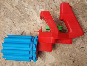 ek parçalar miniblaster vanmunch rubberband oyuncak oyun aksesuarlar lastik bant silah kauçuk mini blaster 3d print model - Mito3D