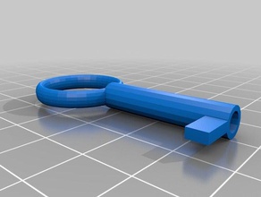 chave do armário 3d impressão armario llave 3d print model - Mito3D
