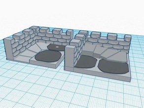 dnd stone stairs 3d printing buildacastle tiles dungeon dungeons dragons miniatures 3d print model - Mito3D