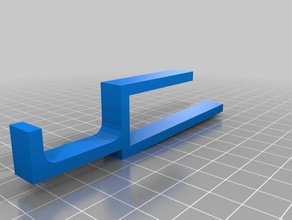 il mio tutorial su misura openscad gancio organizzazione 3d print model - Mito3D