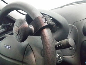 steering wheel knob automotive car 3d print model - Mito3D